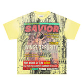Savior Magazine Rhinestone Tee