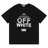 Logo Pattern Printed T-Shirt