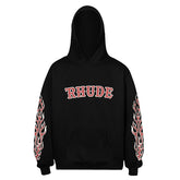 Motorsport Flame Hoodies