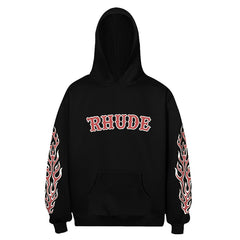 Motorsport Flame Hoodies
