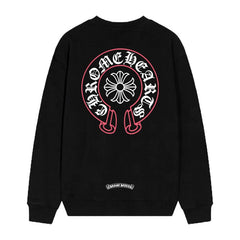 Letter Cross Pattern Sweatshirt #D45