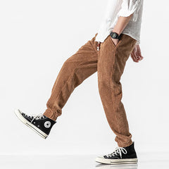 Biraki Corduroy Pants Khaki Brown