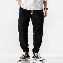 Biraki Corduroy Pants Black