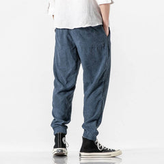 Biraki Corduroy Pants Blue