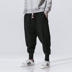Gelyu Harem Pants Black