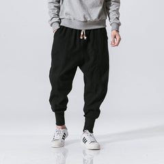 Gelyu Harem Pants Black