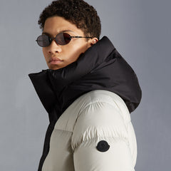 Madeira Short Down Jacket White