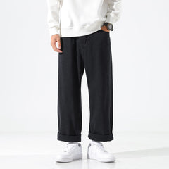 Massugu Denim Pants Black