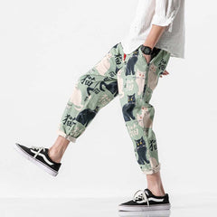 Nekokiti Pants Green