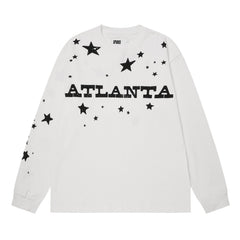 Letter Print Longsleeve T-Shirt #CT8002