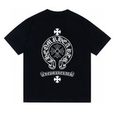 CH Patterned Cotton T-shirt