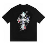 CH Patterned Cotton T-shirt