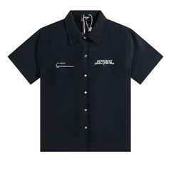 Logo Letter Printed Shirt