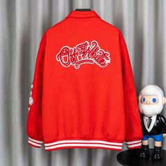 Letter Embroidered Jacket #DW2