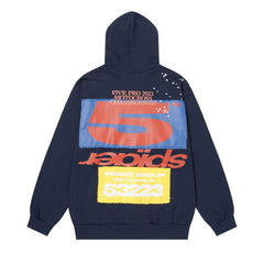 Letter Pattern Hoodie #242