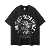 Streetwear-Style Print Tee
