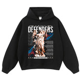 Streetwear-Style Print Hoodies