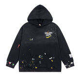 Letter Patterned Hoodie #G588