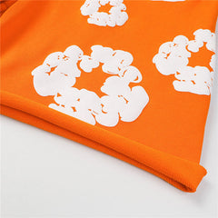 The Cotton Wreath Shorts Orange