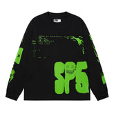 Letter Print Longsleeve T-Shirt #CT8003