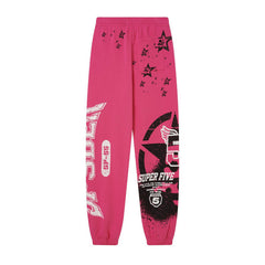 Letter Pattern Pants #S239-2