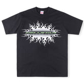 Gradient Flame Sports Logo T-Shirt
