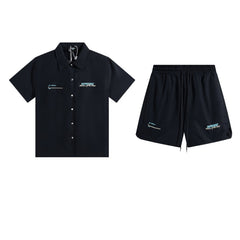 Logo Letter Printed Shirt