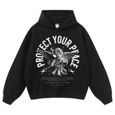 Streetwear-Style Print Hoodies