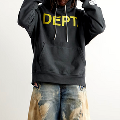 . Logo-Print Cotton-Blend Jersey Hoodie