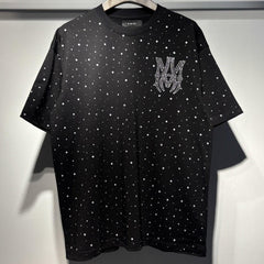 Hot Flash Silver Letter T-shirt