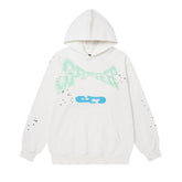 Letter Pattern Hoodie #242