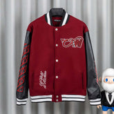 Letter Embroidered Jacket #DW1
