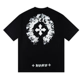 CH Patterned Cotton T-shirt