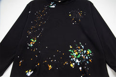 Letter Patterned Hoodie #G587