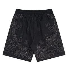 Pattern Print Shorts