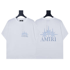 Five-pointed Star Letter T-Shirt