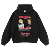 Streetwear-Style Print Hoodies