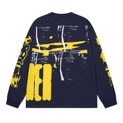 Letter Print Longsleeve T-Shirt #CT8003