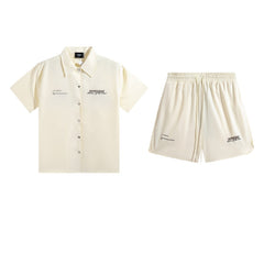 Logo Letter Printed Shirt