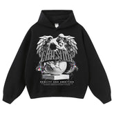 Streetwear-Style Print Hoodies