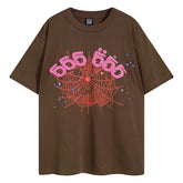 555555 Angel Number T-Shirt Brown