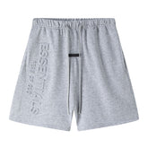 Essentials Embossed Letter Shorts