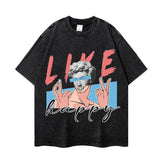 Streetwear-Style Print Tee