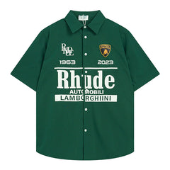 X Automobili Lamborghini Uno Button Up Shirt