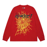 Mesh Pattern Print Longsleeve T-Shirt #CT8005