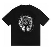 CH Patterned Cotton T-shirt