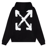 Paint Arrow Hoodie Oversize