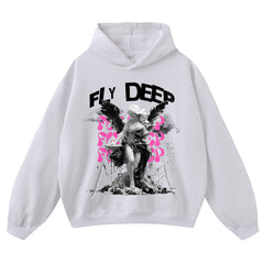 Streetwear-Style Print Hoodies