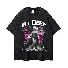 Streetwear-Style Print Tee