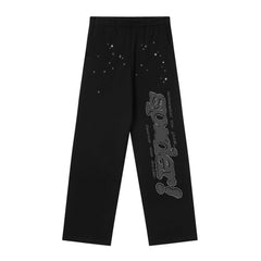 Letter Pattern Pants #S241-2